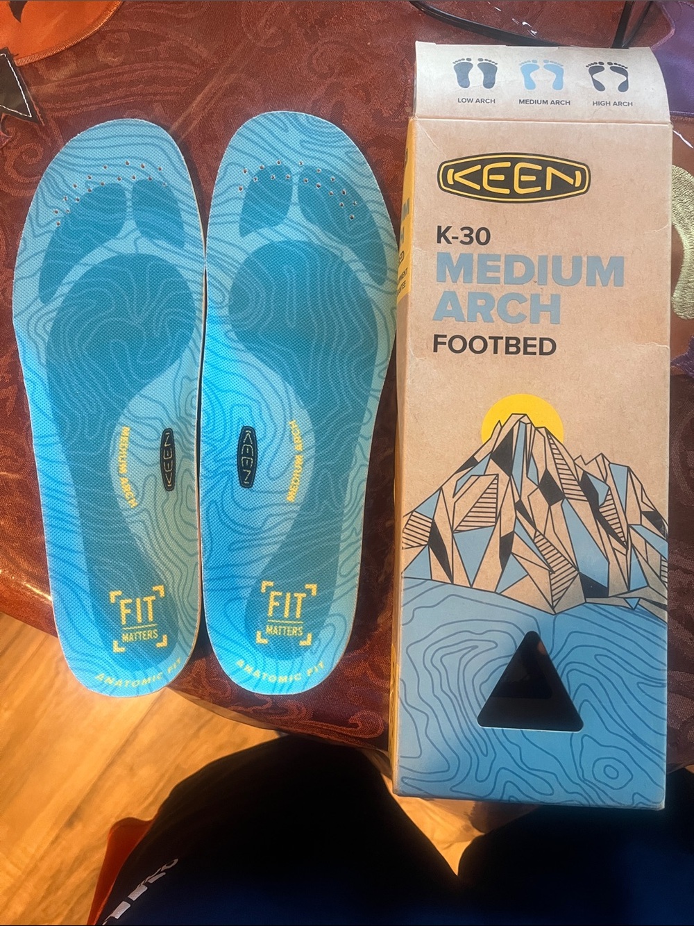 Women’s keen shoe inserts medium 10-11.5